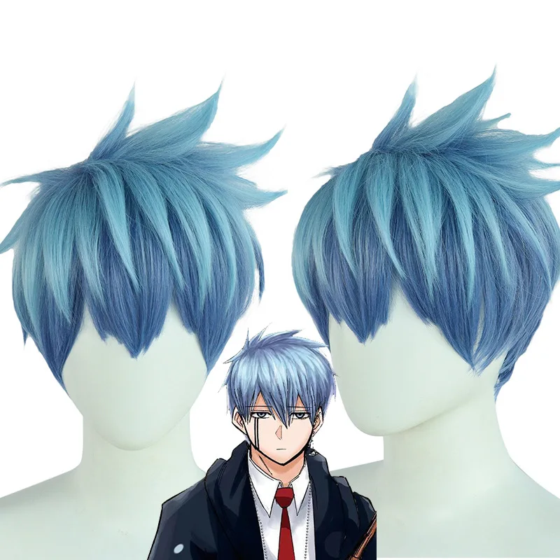 

Mashle Cosplay Lemon Irvine Lance Crown Mash Burnedead Cosplay wig