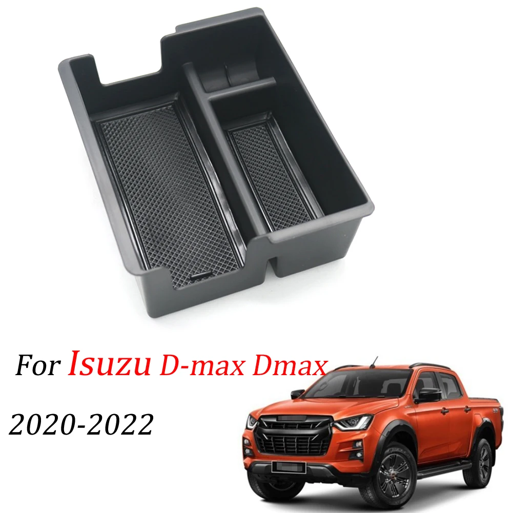 

Car Armrest Storage Box For Isuzu D-max Dmax Center Console Compartment Glove Tray Organizer Case 2020 2021 2022