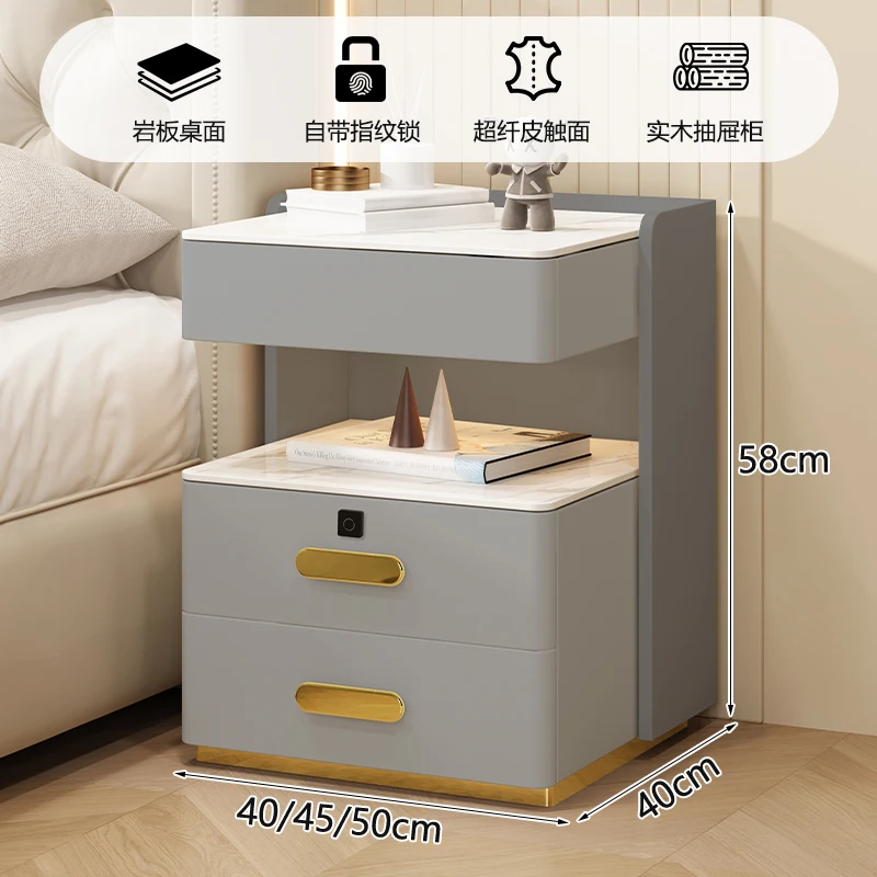 Современные деревянные тумбочки скандинавские мобильные роскошные креативные