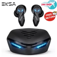 eksa wireless tws gaming earbuds 38ms low latency headphones with mic bluetooth 5 0 voice assistant gaming headset earbuds