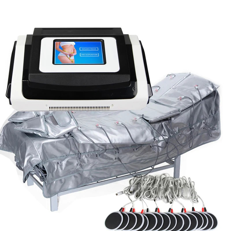 

EMS Body Pressotherapy Massage Relaxation Relief Lymphatic Drainage Weight Loss Sauna Blanket For Detox Reduce Fatigue Machine