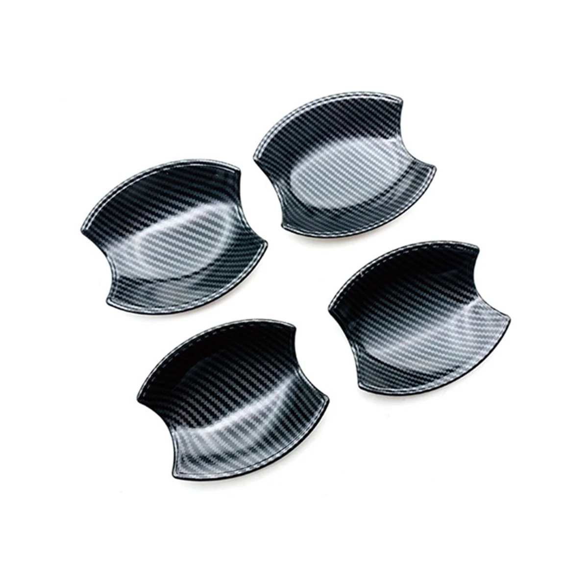 

Car Carbon Fiber Door Handle Bowl Cover Cup Cavity Trim Insert Catch Molding Garnish for Aura 2022 2023