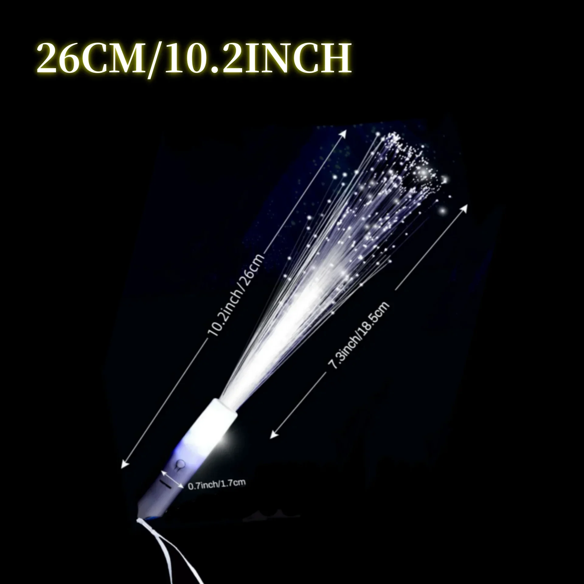 

Белые светодиодные оптоволоконные палочки для праздника