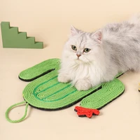 cat scraper pet toy hanging claw rest pad sisal scratch hard resistant climbing protective furniture background decorative wall