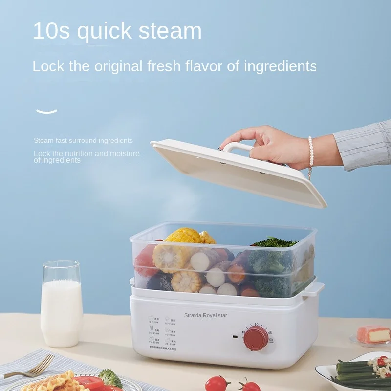 

Электрический кастрюля с подогревом, бытовой, многофункциональный, 10 л, большой емкости