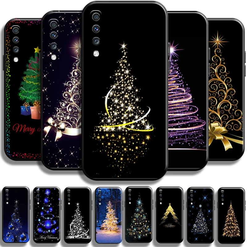 

Merry Christmas Tree Deer For Samsung Galaxy A70 Phone Case Coque Back Shockproof Funda Carcasa Cases Cover Full Protection