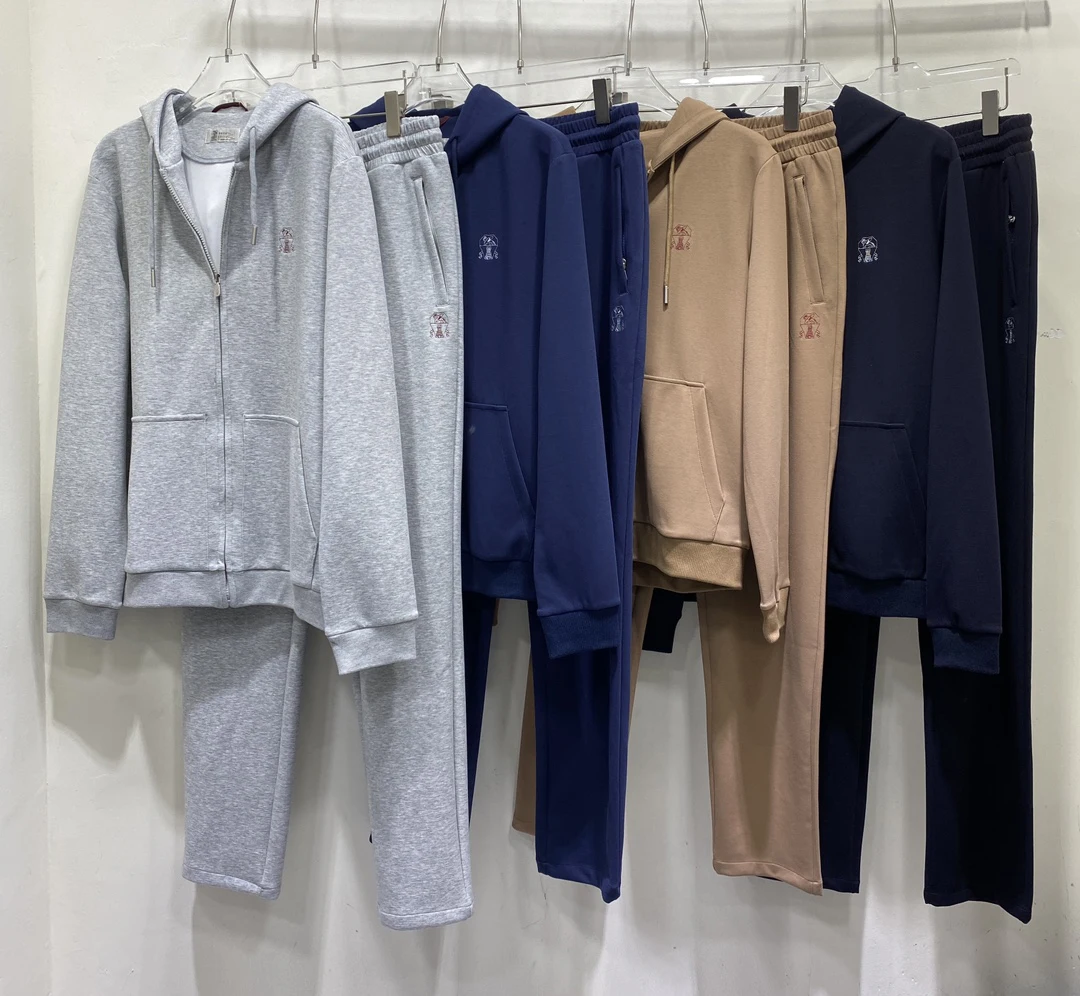 Повседневный костюм BLLIYOSS толстовка с капюшоном мужской комплект из хлопковой