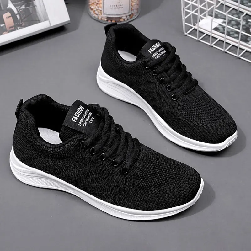 Women's Sneakers Trendy Soft Sole Fashion Casual Sports Shoes Outdoor Non-slip Comfortable Lightweight Breathable Walking Shoes
