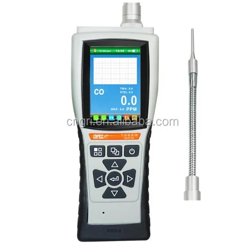 

0-200ppm portable h2s hydrogen sulfide gas meter