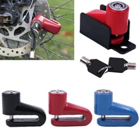 motorcycle lock security anti theft disc brake lock universal accessories for bicycle motorbike scooter safety theft protection