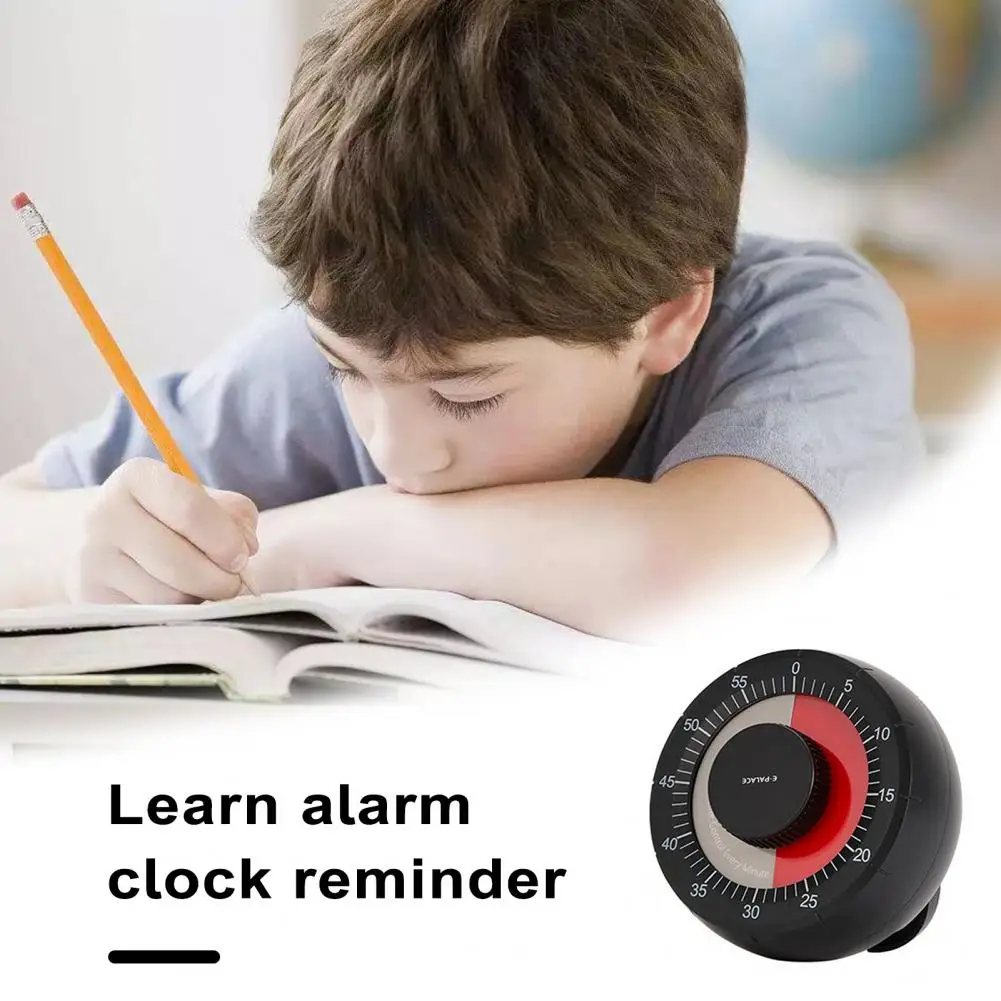 

Abs Material Kitchen Timer Efficient Kitchen Timers Mechanical Rotating Design with Magnetic Base for Students Baking Study