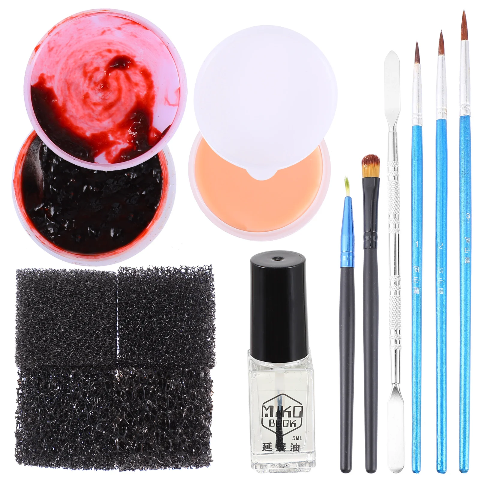 

Wax Makeup Blood Fake Skin Kit Effectgel Scarscars Spatual Bruise Faceeffects Spatula