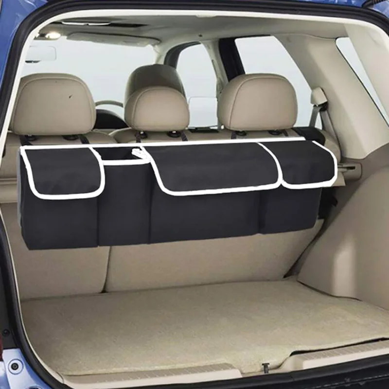 

Car Interior Accessories Trunk 600D Oxford Cloth Foldable Car Storage Bag Car Storage Bag Seat Back Hanging Bag