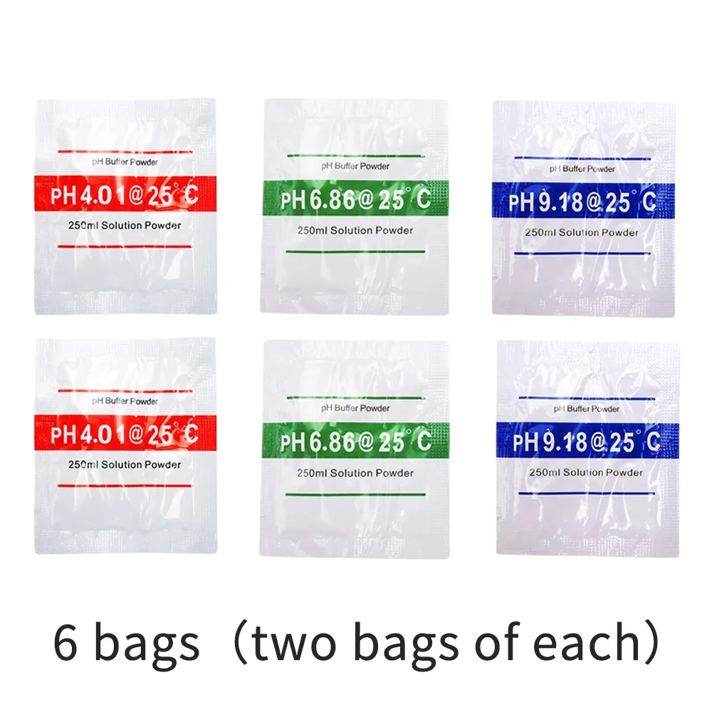 

Калибровочный буферный порошок YIDI pH 4,01 6,86 9,18