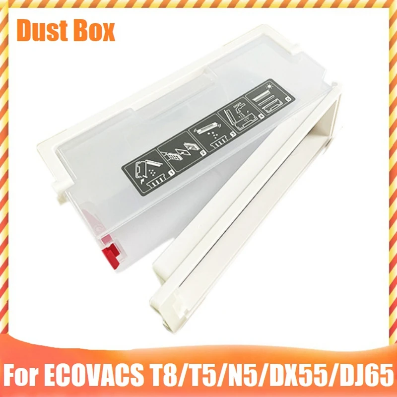 

Пылесборник для пылесоса ECOVACS Deebot T8/T5/N5/DX55/DJ65, запасные части, аксессуары для пылесборника
