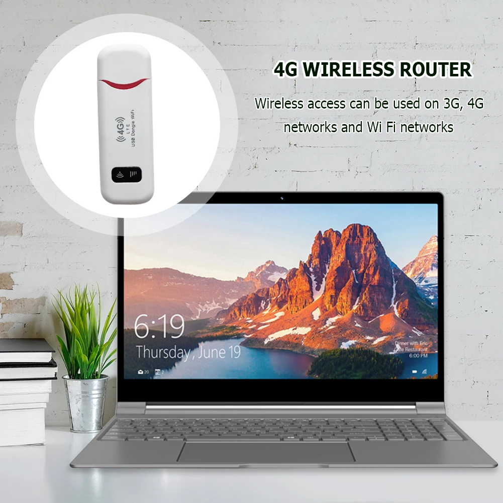 4G LTE USB-модем беспроводной Wi-Fi роутер 150 Мбит/с модем-стик Карманный SIM-карта