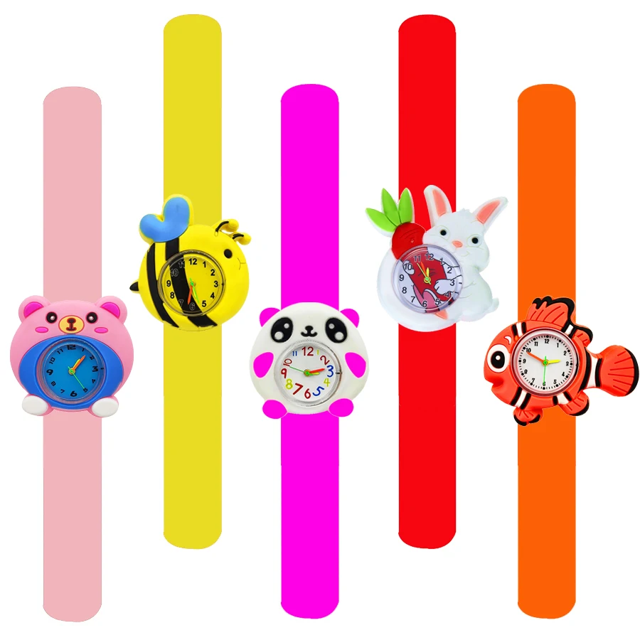 Детские часы с 3D рисунком панды подарок на день рождения для девочек и мальчиков