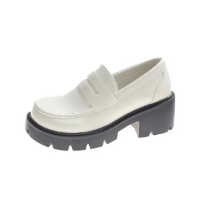 

2021 New summer British style women's small leather shoes new pumps high heels fashion all-match patent leather single shoes