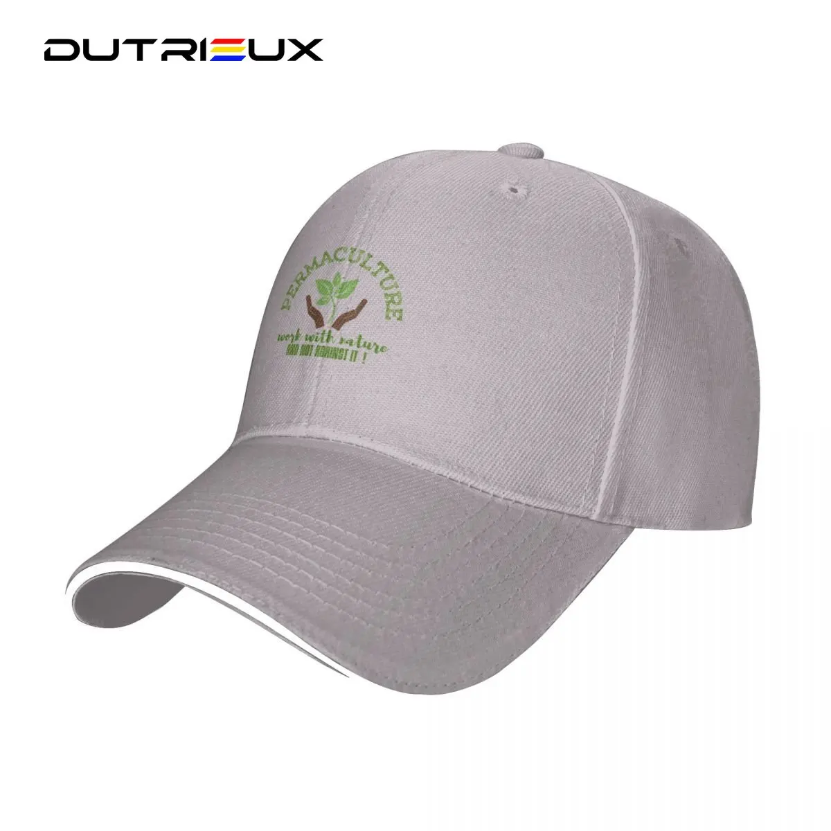 

Baseball Hat For Men Women Permaculture Work With Nature , Not Against It ! Cap Sun Cap Women's Cap Men's