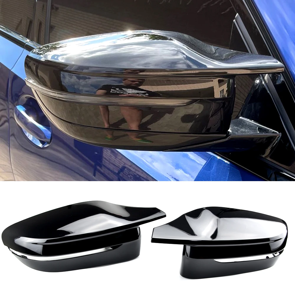 RHD Carbon Fiber Exterior Side Rearview Mirror Cover Trim For BMW 3 4 5 7 8 Series G20 G21 G30 G38 G22 G23 G11 G12 G15 G16 LHD images - 6