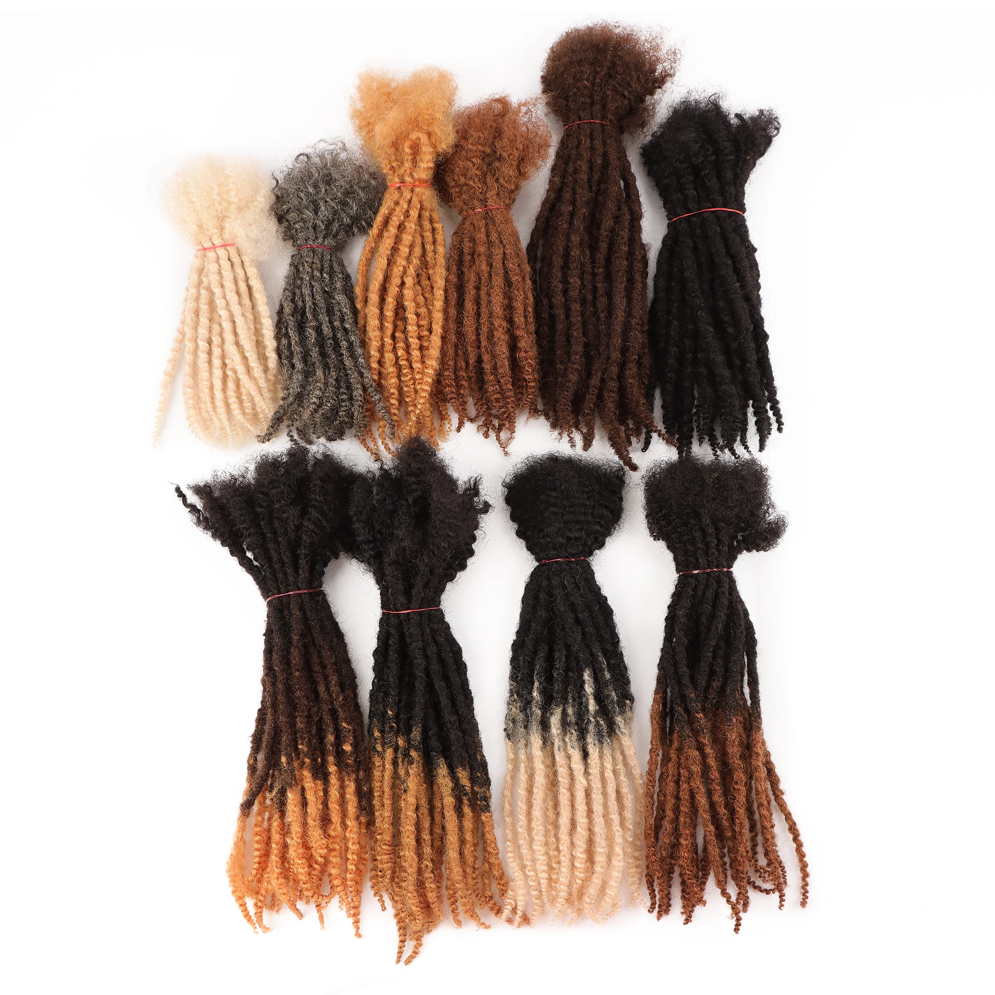 AHVAST 0 6 см Т-образные текстурированные локоны со спиральными кончиками вьющиеся