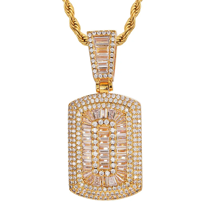 

Ожерелье мужское с квадратным кулоном, украшение в стиле хип-хоп с фианитом, украшение в виде камня, украшение в стиле рэпера, цвет золото и с...
