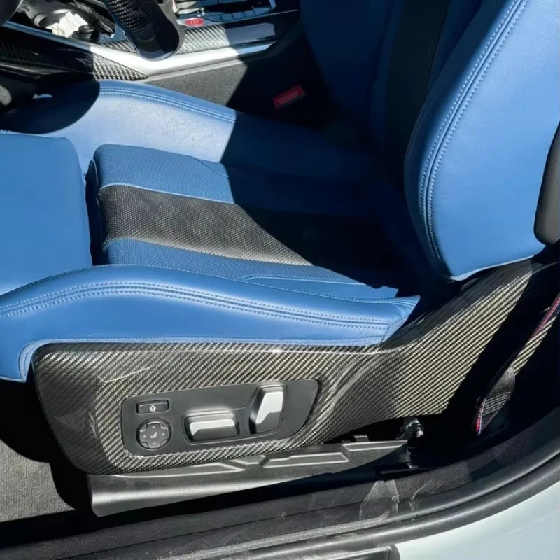 Для G32 GT накладка на боковую часть сиденья из сухого карбона, наклейка из настоящего карбона, 2 штуки, M Performance. (art.: 3920dcdeedda8) - 3920dcdeedda8