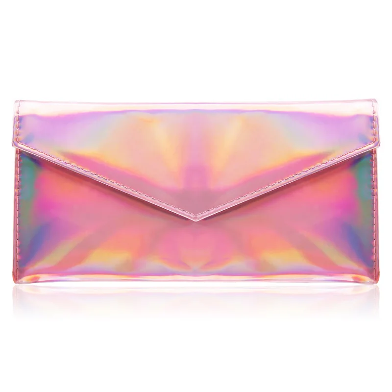 

SEPROFE New Fashion Pink Laser Bag Thumb Easy to Carry Makeup Brush Bag