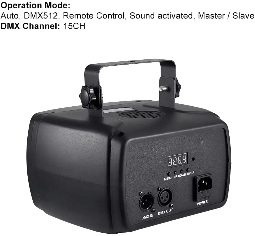 Скидка Освещение для диджея, сценическая вечеринка, 4 в 1, красный и зеленый звездный светодиодный стробоскоп, динамический шатер, дистанционное уп...