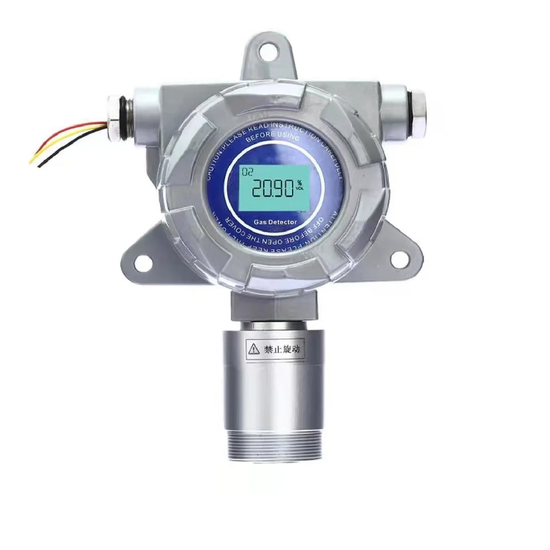 

High Precision Good Repeatability Die-Cast Aluminum Ip66 Protection Level Gas Leak Detector Fixed Methane Gas Detector