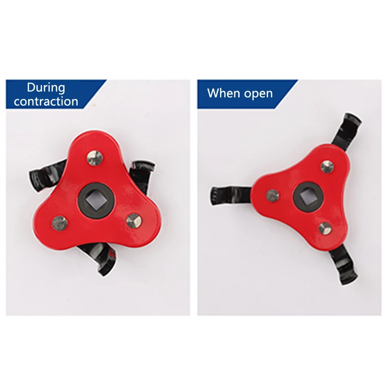 Ключи для масляного фильтра Многофункциональный 3-кулачковый ключ