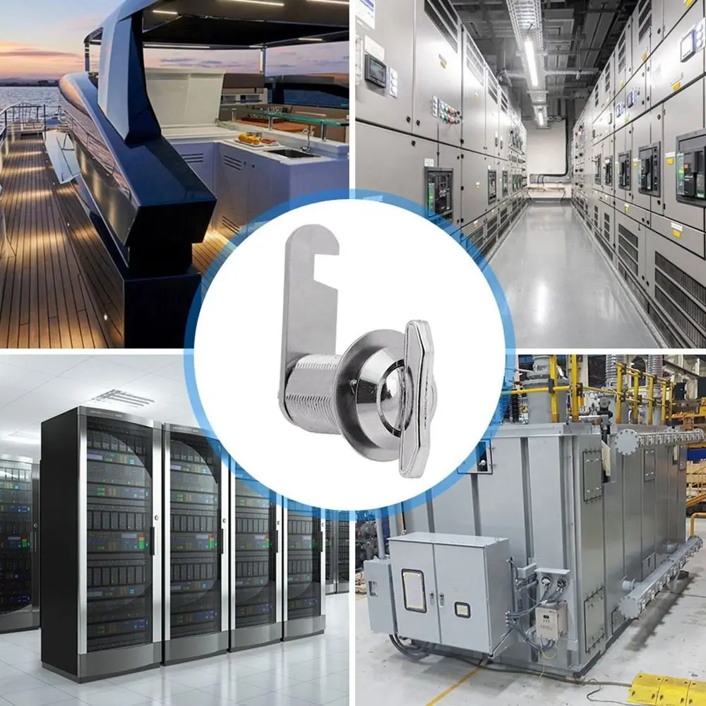 

16/20/25/30mm Cam Lock New Zinc Alloy Mechanical Mailbox Hand Lock Multifunctional Keyless Mechanical Door Lock Cabinet Mailbox