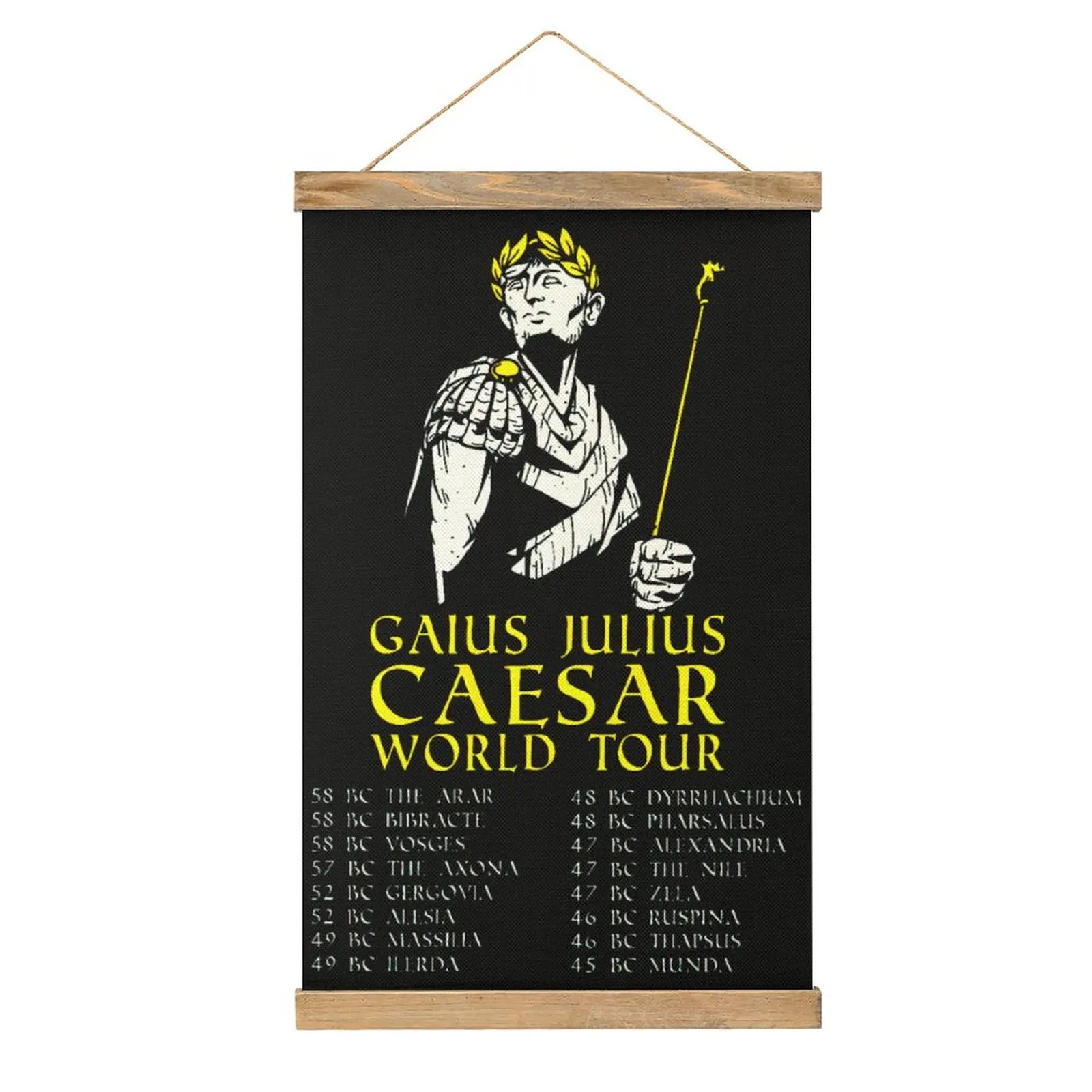 

Canvas Hanging Picture SPQR Ancient Roman Gaius Julius Caesar World Tour Hot Sale Humor Graphic Picture Hotel Picture Hanging S