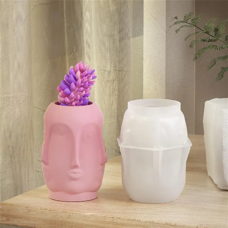 Абстрактная Форма Для цилиндрической формы для плантатора суккулентов