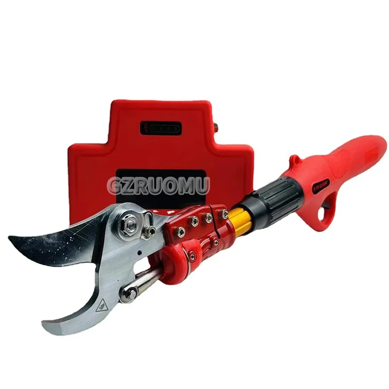 Электрические раздвижные ножницы для фруктовых деревьев с литиевой батареей