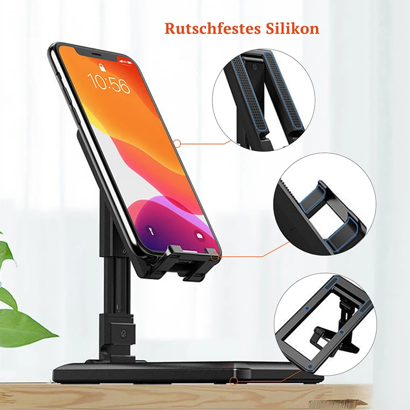 folding phone holder table mobile phone holder portable phone holder portable foldable phone holder for ipad iphone samsung free global shipping