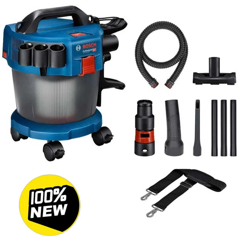 Фото Bosch GAS18V-10L беспроводной пылесос, литиевая батарея, 18 в, промышленный пылесборник, 10 литров, мобильный пылесос для сухой и влажной уборки №2