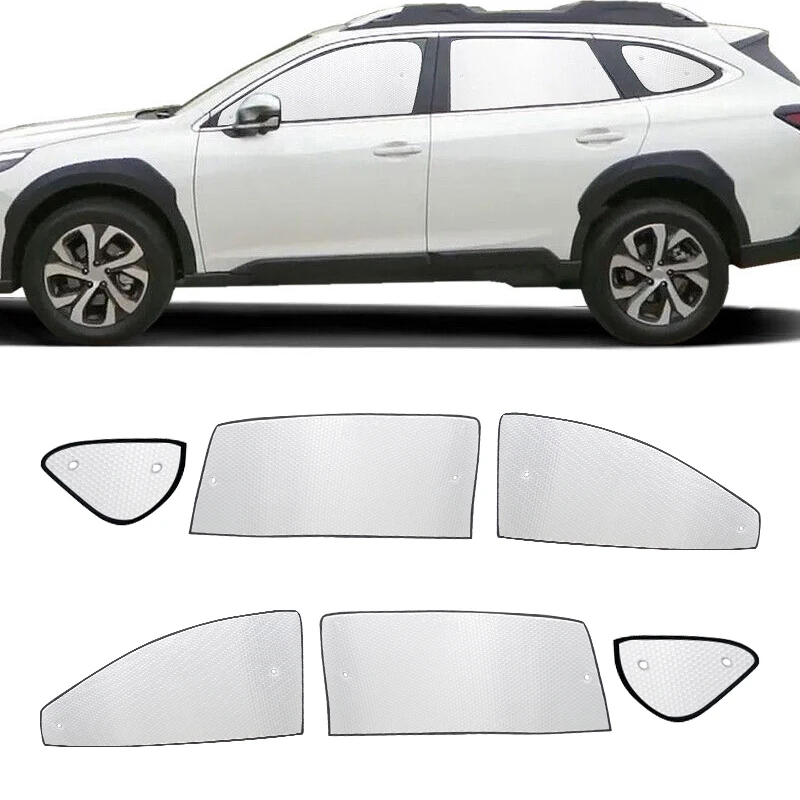 

1 Set Car Side Window Sunshield Anti-UV Sun Visor Sunshade Fit for Subaru Outback 2022 2021 2020