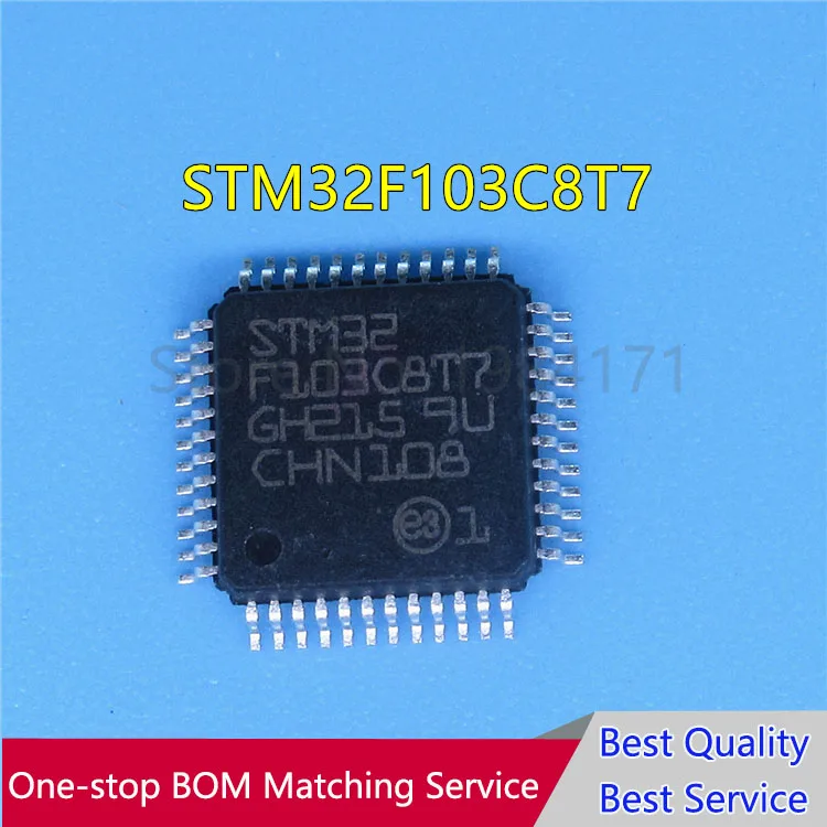 10 шт. STM32F103C8T7 STM32F103C8 ST LQFP48 Новинка | Электронные компоненты и принадлежности