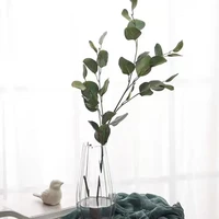nordic fresh ins style eucalyptus leaf artificial flower green plant desktop decoration simulation living room home decor silk