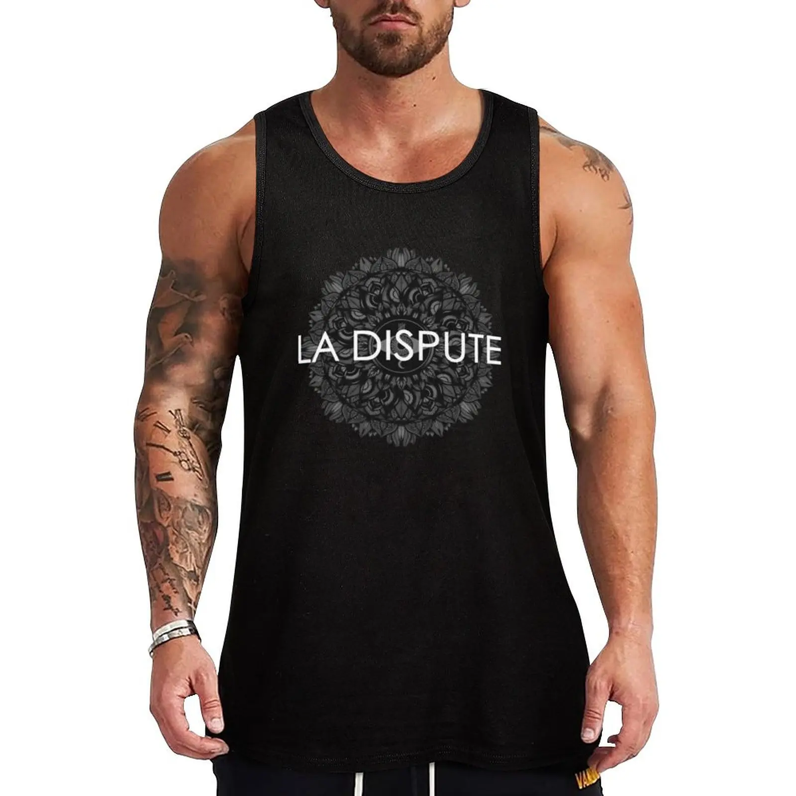 La Dispute Graphic Design Tank Top Мужская одежда Gym для мужчин