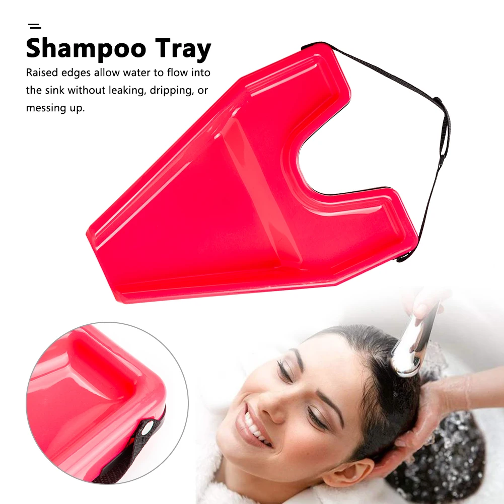 

Portable Spa Hair Washing Tray Portable Patients Mobility Shampoo Rinse Washing Tray Neck Rest Professional Hair Salon Accessory