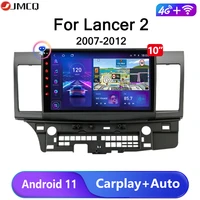 jmcq 10 for mitsubishi lancer 2007 2012 car radio multimedia video player navigation gps 2 din android dvd stereo head unit