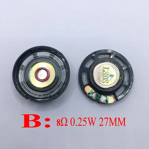 Мини динамик 8 16 32 Ом 0.25Вт