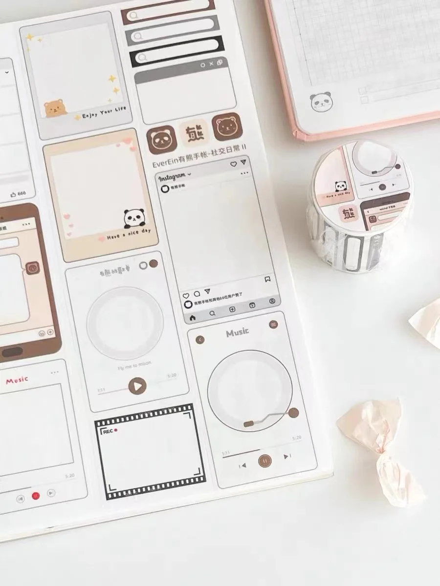 Рамки в стиле ретро для ежедневной скрапбукинга