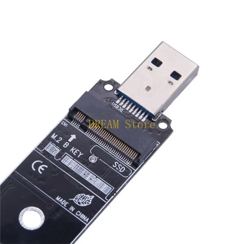 Фото M.2 до USB3.0 Адаптерный конвертер считывателя адаптера ASM 1153E Чип для 2230 2242 2260 2280 PC Desktop Best Sale №2