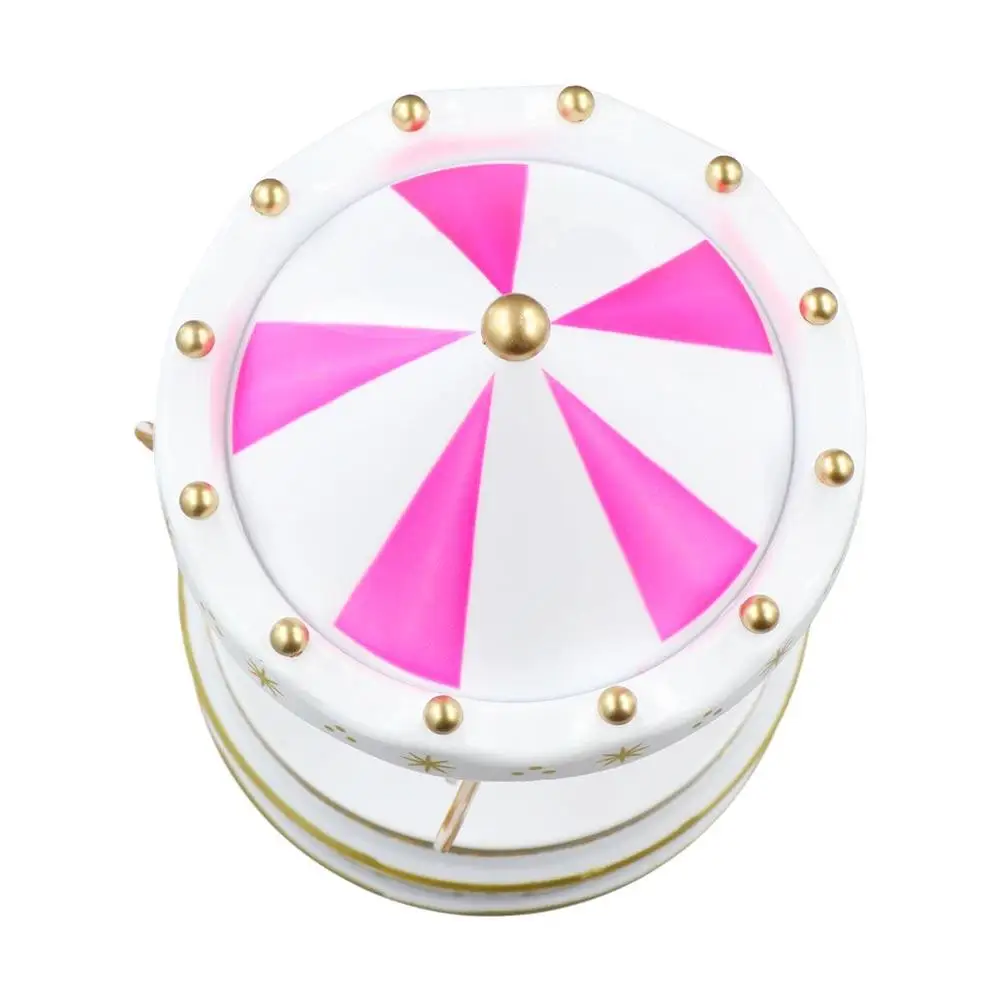 Изысканный дизайн карусель музыкальная шкатулка окрашенные колеса обозрения