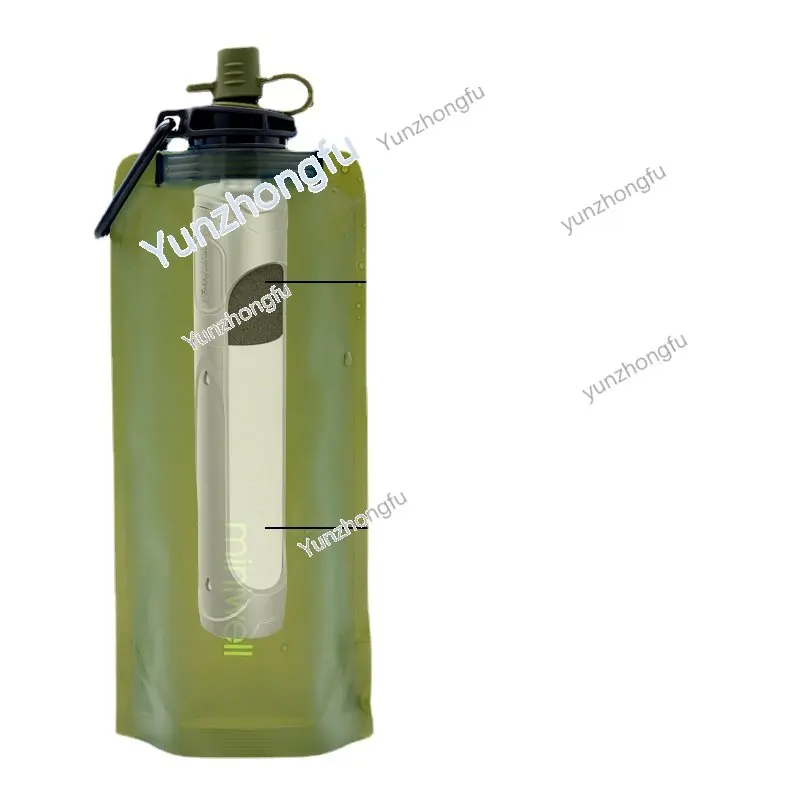 

Складной мешок для очистки воды L620, походная портативная Солома для очистки воды, дорожный фильтр для воды