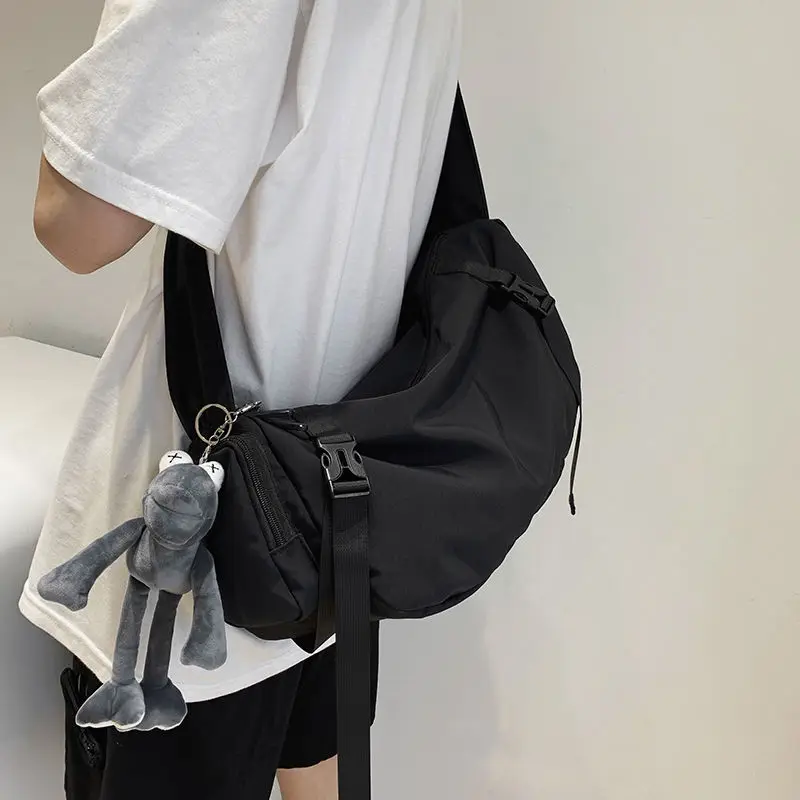 

New In Functional Nylon Sling Bag Neutral Large Capacity Shoulder Handbags Crossbody Bags Female for Women Girl Messenger Tas