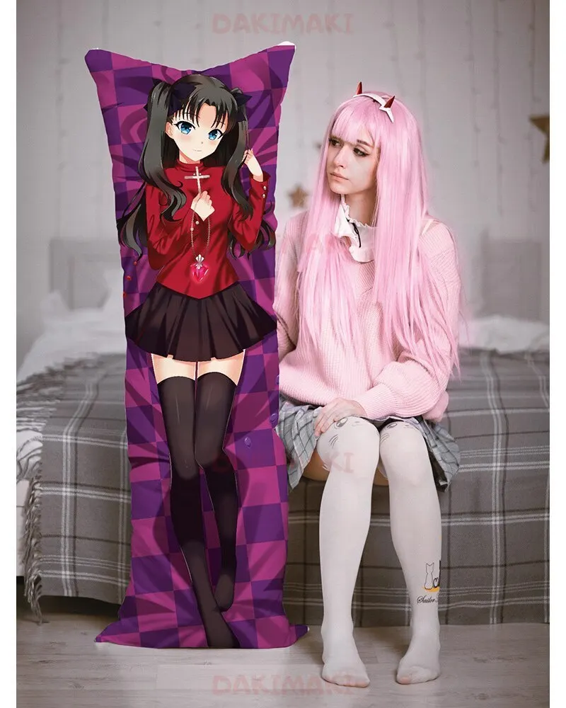 Дакимакура Рин Тосака Судьба Вселенная арт. D0487 150х50 и 180х60 см